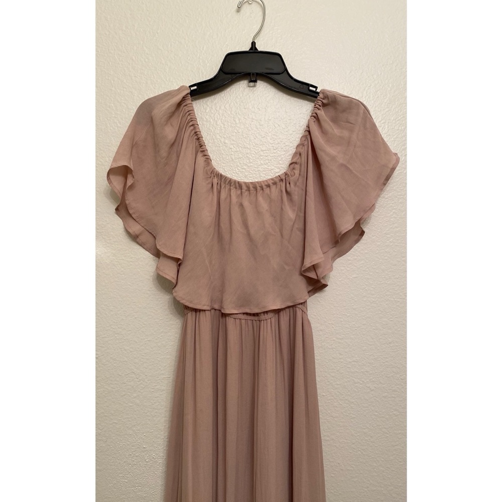 Blush Pink maxi dress